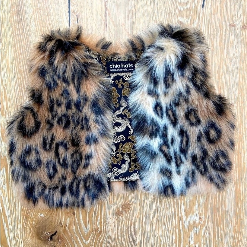 Girls faux fur vest - 3T